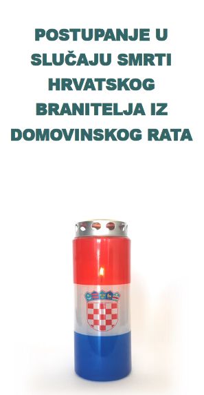 postupanje u slucaju smrti hrv branitelja naslov
